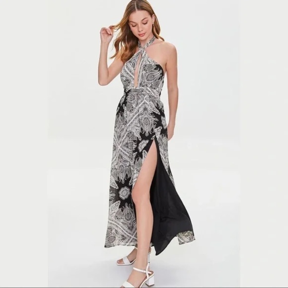 Forever 21 Halter Maxi Dress